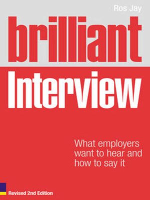 cover image of Brilliant interview